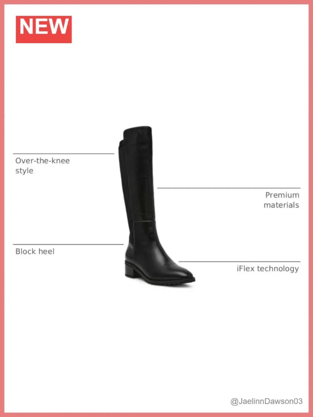 Anne Klein Stamford Over-the-Knee Faux Leather Boots Women's Knee High Zip Heels